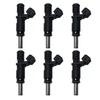 6PCS Fuel Injectors FJ748 For BMW 2007-2012 328i X3 3.0L I6 2006-2010 Z4 3.0L I6