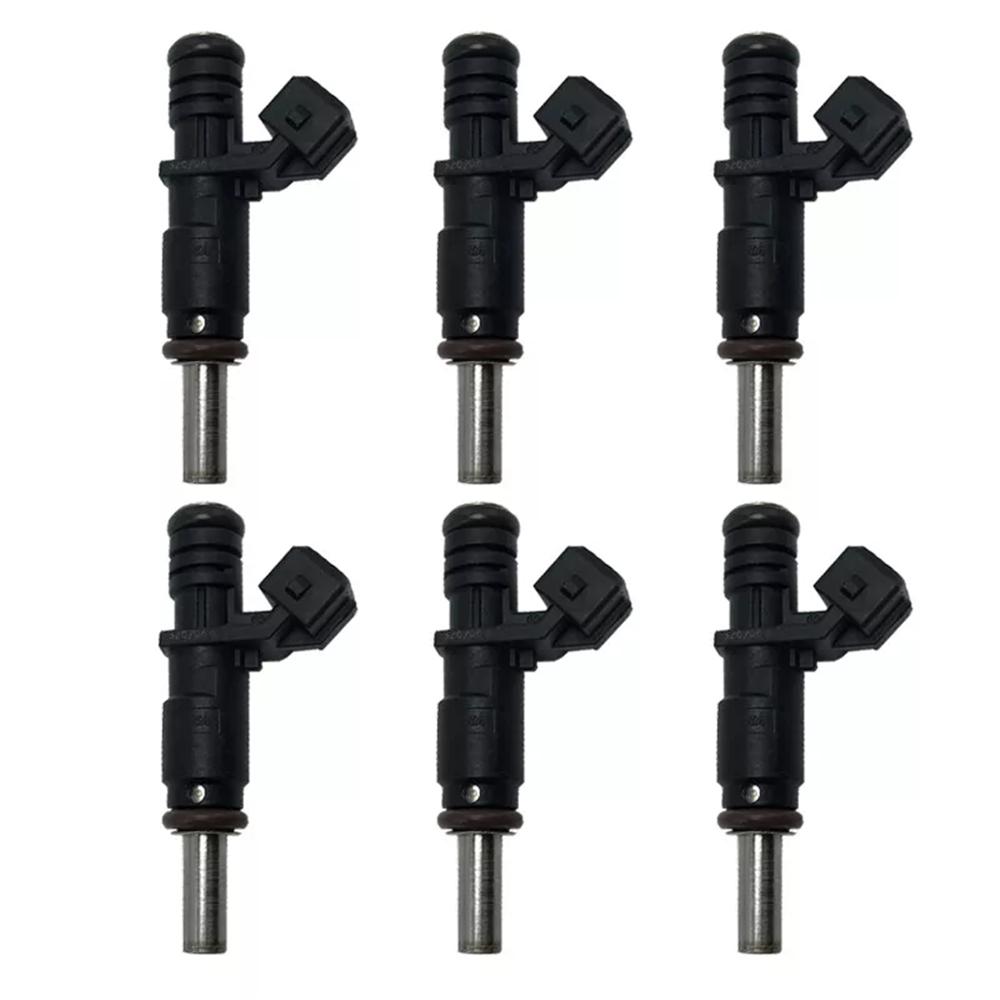 New 6 FUEL INJECTORS FOR 06-12 BMW325 330 328 X3 X5 525 530 528 128 I6