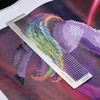 5D Diamond Pasted Painting Ruler 16x4cm Stainless Steel Rhinestone Point Ruler Practical 400 Holes for DIY Diamond Painting Kits
