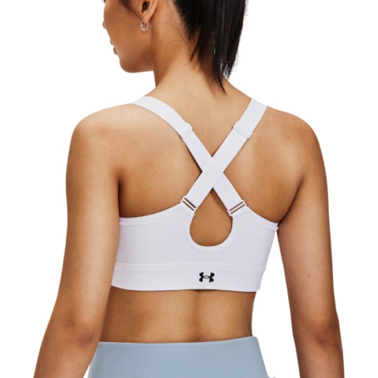 Under Armour Твердые спортивные майки высокой интенсивности женские топы белые 1374122-100