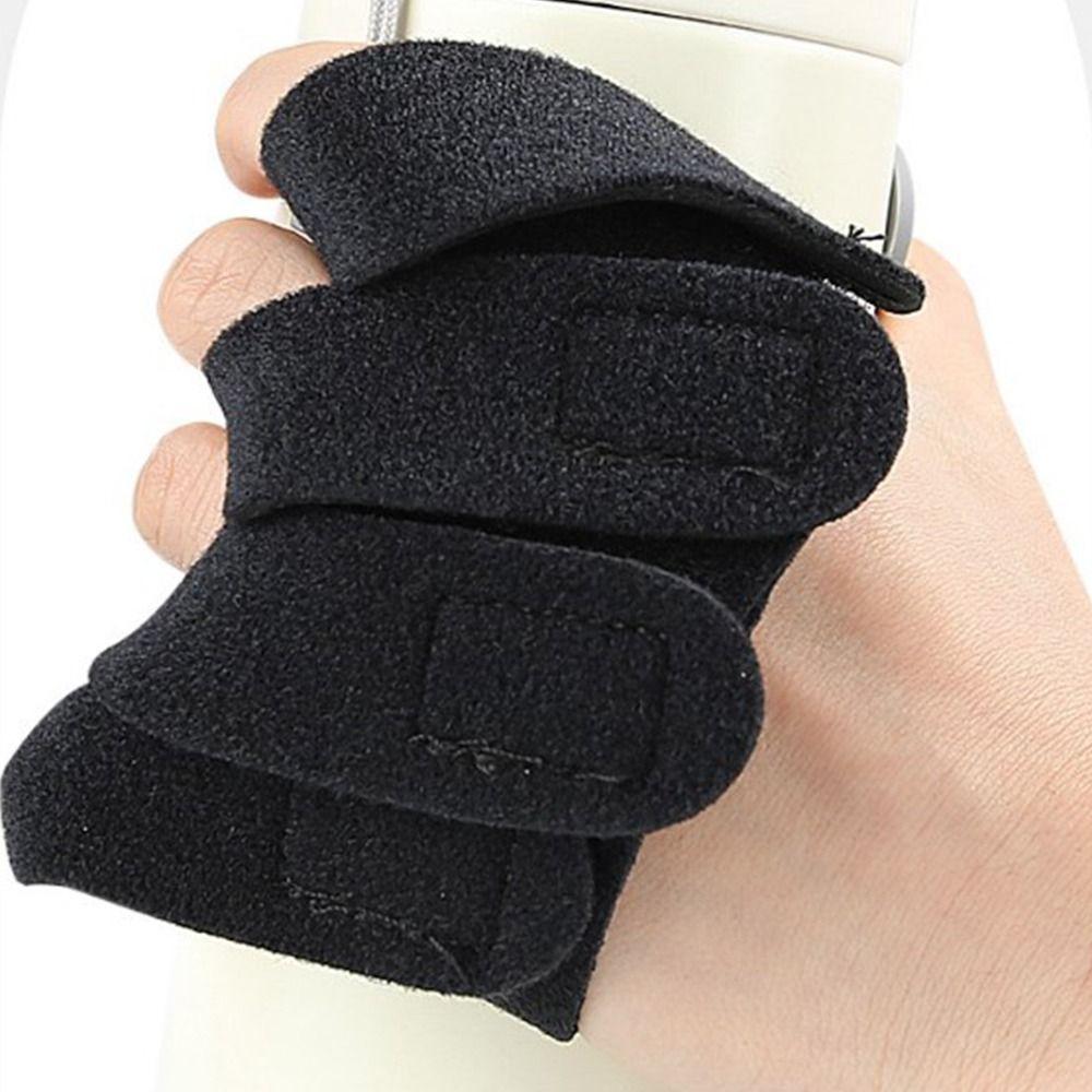 2pcs Adjustable Finger Support Compression Finger Splints Protector Finger Brace Tendinitis
