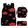 Naruto Naruto Surrounding Primary School Bag Cartoon Animation Backpack Satchel Pencil Case