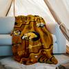 California Golden Bears printed throw blanket—soft,warm;versatile blanket for all seasons—perfect as &air-conditioning throw,nap blanket