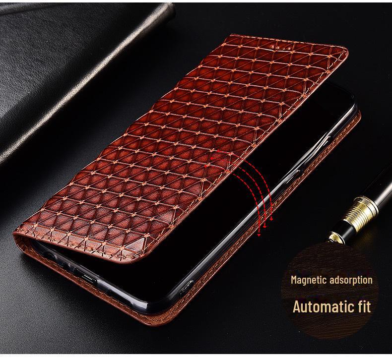 Чехол-книжка из натуральной кожи для OPPO Find X8 Pro для X7 Ultra, X6 и X5