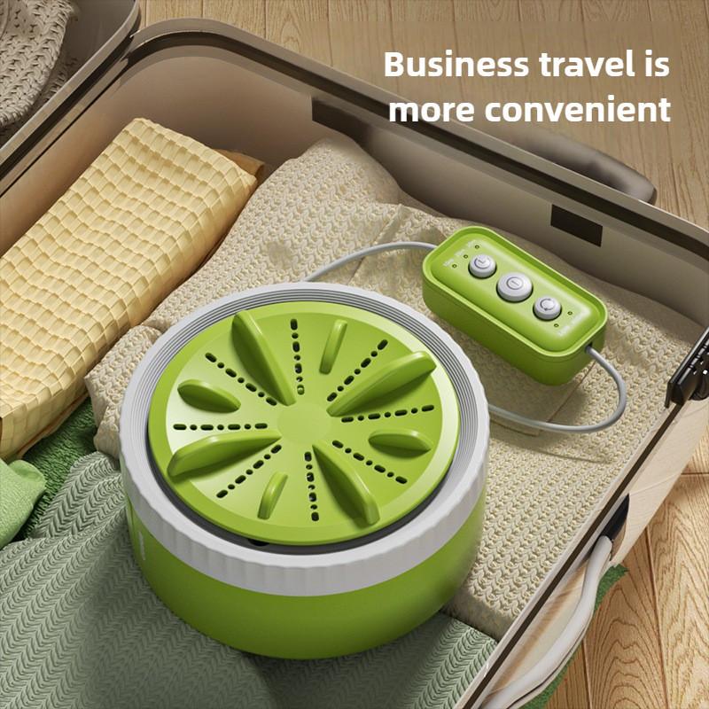 Mini Electric Turbo Washing Machine Portable Underwear Washing Device Dormitory Small Clothes Washing Machine
