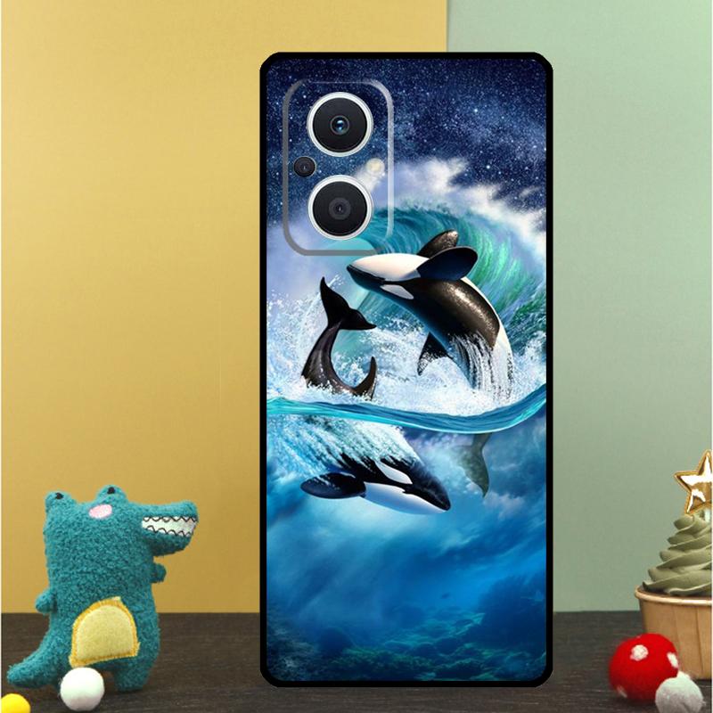Чехол Косатка для OPPO Reno 15 Pro 15F 10 11 12 13 13F 14 14F 8 7 Lite 8T OPPO Find X9 X8 X6 Pro