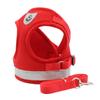 Dog Vest Harness Leash Set S, Red, 1 Set