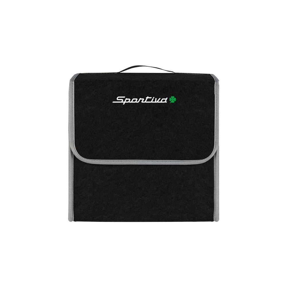 DYSA7 1pc Anti Slip Soft Felt Storage Box Car Trunk Organizer Foldable Box For Alfa Romeo Giulietta GT 159 147 Sportiva Accessories