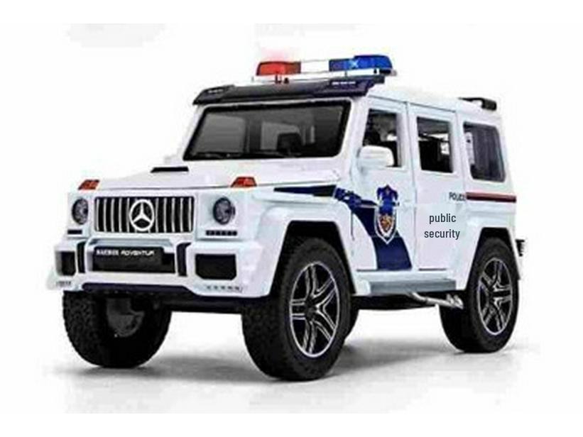 1:Игрушечный внедорожник 24 G63 из сплава, открываются шесть дверей, свет и звук, инерционный механизм для детей