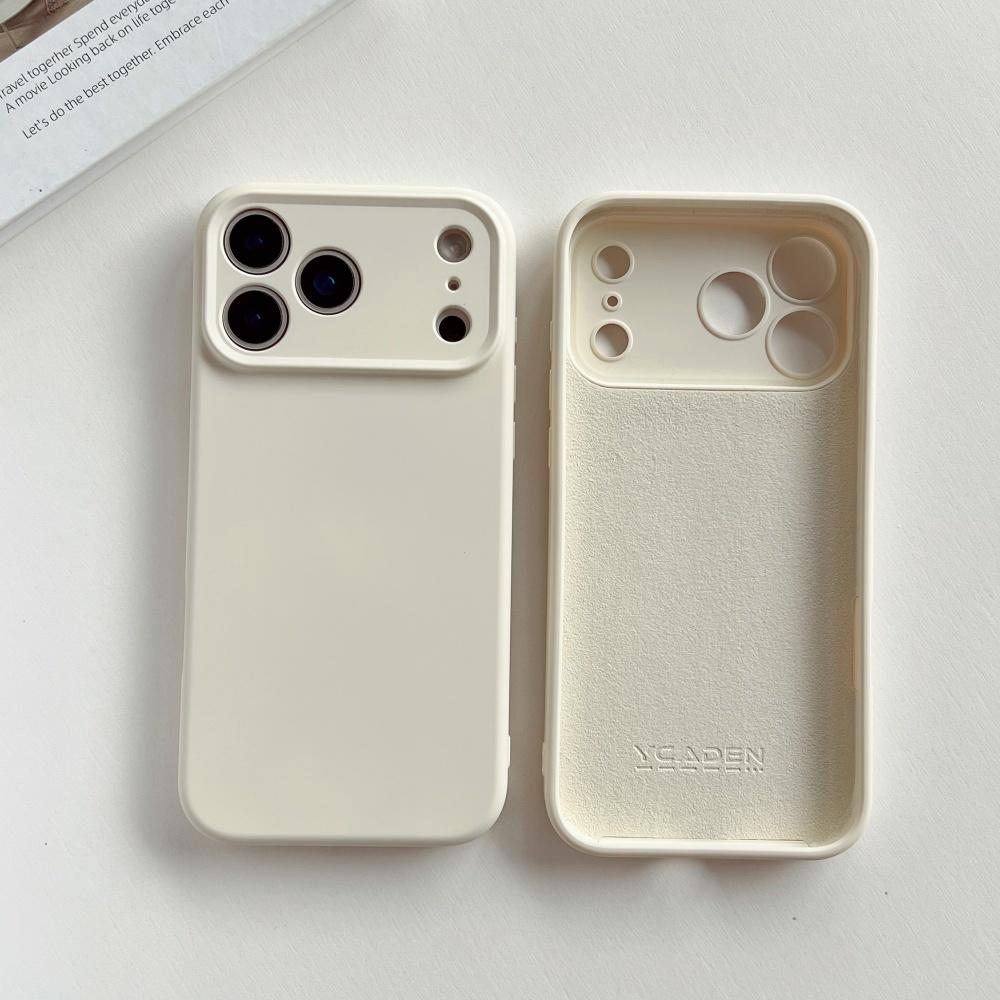 Liquid Silicone Phone Case For iPhone 17 Pro Max 17Air 16 17 Pro 15 14 Plus 16e 13 12 11 Candy Color Matte Coque iPhone17 Pro