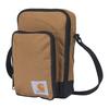 Сумка Carhartt Crossbody на молнии, цвет Carhartt Brown, Прочная, Регулируемая, Застежка, Унисекс,