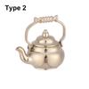 Accessories Kitchen Toy Dolls House Furniture Miniature Teapot Mini Watering Pot Dollhouse Kettle