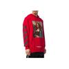 Off-White Толстовка с капюшоном «Мона Лиза», красные мужские топы OMBB029S180030122010