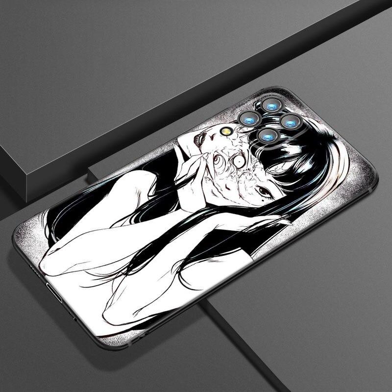 Чехол для футболки с изображением комиксов ужасов junji ito Tomie для Samsung A21 A30 A50 A52 S A13 A22 A32 4G A23 A33 A53 A73 5G A12 A31 A51 A70 A71 A72