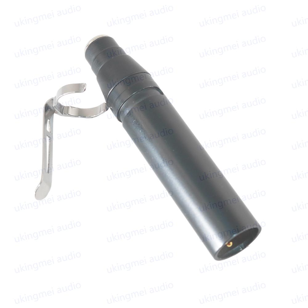 TA4F 4-контактный Mini XLR на 3-контактный XLR-папа Адаптер для конденсаторного петличного микрофона Shure Разъем для фантомного питания 48 В Подключение к микшеру