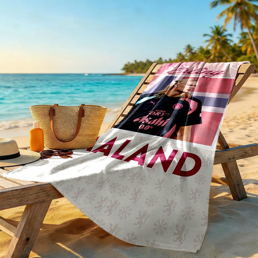 Haaland Beach Towel Soft Durable Quick-Dry Comfortable Lightweight