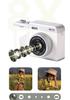4K HD Dual Camera for Students - Compact and Portable Outdoor Travel Camera with HD Screen