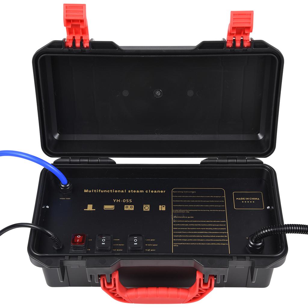 Пароочиститель высокого давления 3000 Вт безрезервуарный высокотемпературный портативный электрический пароочиститель