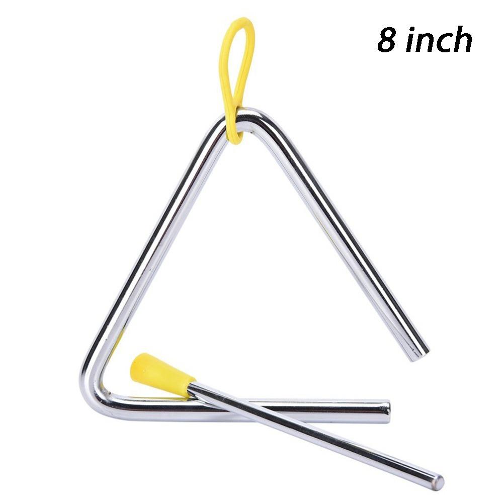 Stainless Steel Triangle Musical Instrument Orff Instrument Children Music Teaching Tool