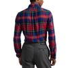Polo Ralph Lauren FW24 Cotton Long Sleeve Check Shirt Men Shirts Red MNPOWOV16823866-400