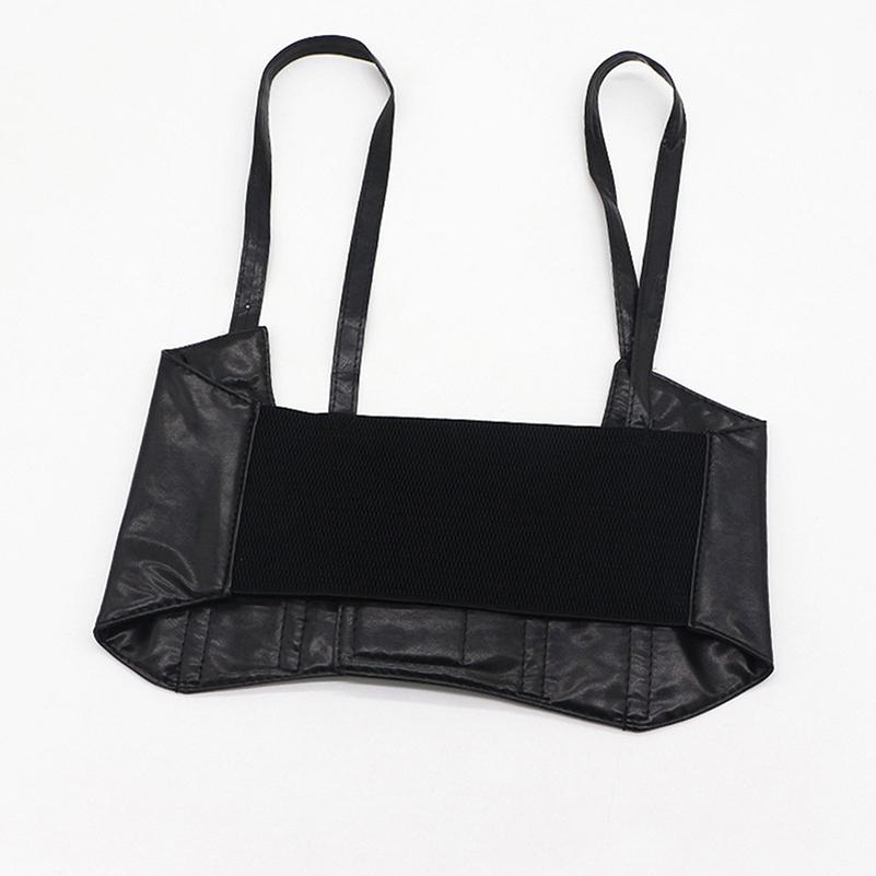 Ladies Simple Four Seasons Super Wide Vest Elastic Strap Girdle Simple All-Match Casual Elegant Lady Belts