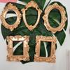 5Pcs/Set Vintage Photo Frame Picture Art Painting Poster Display Frame Home Office Bedroom Wall Hanging Resin Photo Holder