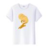 Kawaii Unisex Cartoon Chip 'n' Dale Graphic T-shirt Summer Blouses White Tees Clothes Y2K Tshirt Plus Size Tops