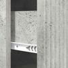 Drawer Cabinet Concrete Grey 33 x 34.5 x 89.5 cm Particleboard