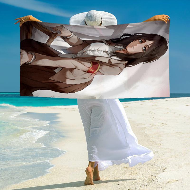 Pieck Fashion Beach Towel: Ideal for Summer Adventures Soft, absorbent and quick drying suitable for swimming and bathing