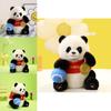 Adorable 30cm Panda Plush Toy Soft Stuffed Animal Gift For Kids Beautifully Designed
