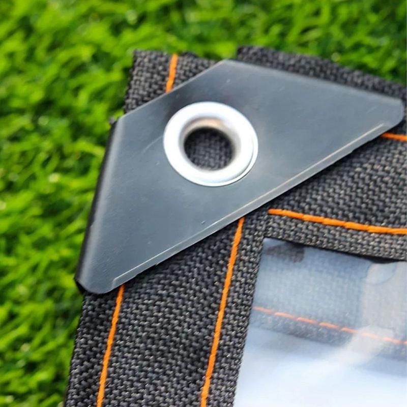 Прозрачная водонепроницаемая полиэтиленовая пленка, водонепроницаемый навес для балкона, сада, сочных растений, навеса, сохраняющего тепло, навес от солнца 2x1 м 3x2 м