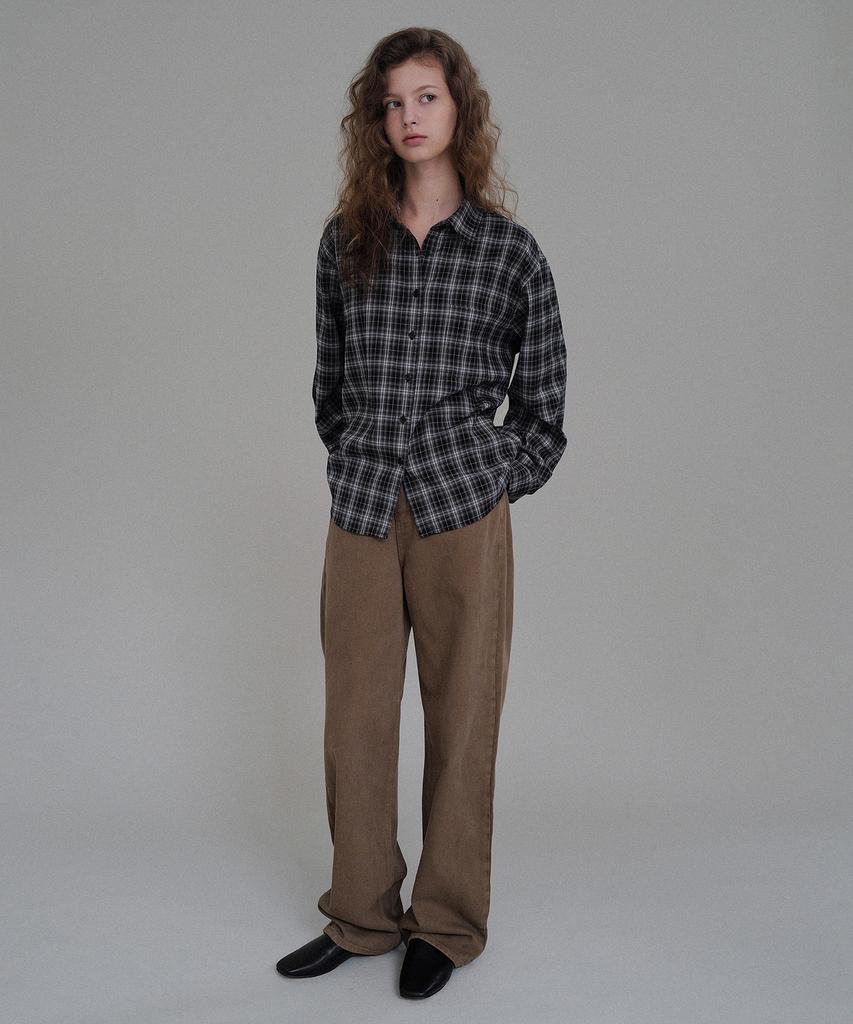 ANDNEEDS Harven Dyed Denim (Brown)