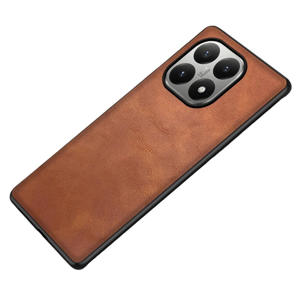 Для Xiaomi 15T Чехол Ретро Кожаное Покрытие PC + TPU Чехол для Телефона