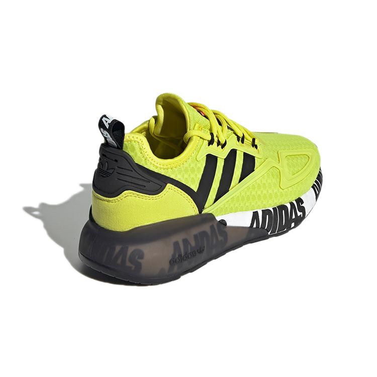 adidas Originals ZX 2K J Низкие Детские Повседневные Кроссовки Желтые FY2638