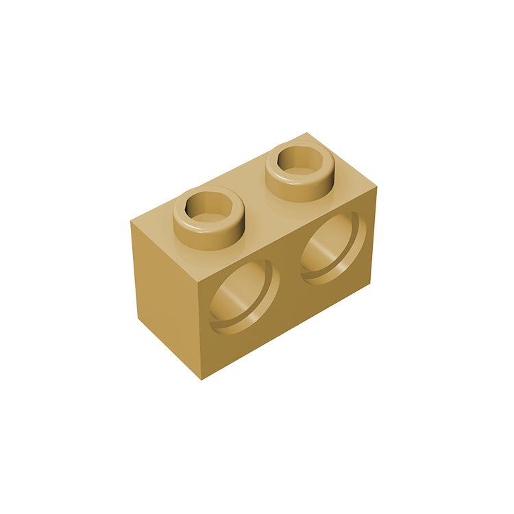 80 шт. 32000 Кирпичик 1x2 с отверстиями Строительный блок Детали MOC Креативные игрушки Совместимые со всеми брендами Технологический кирпичик