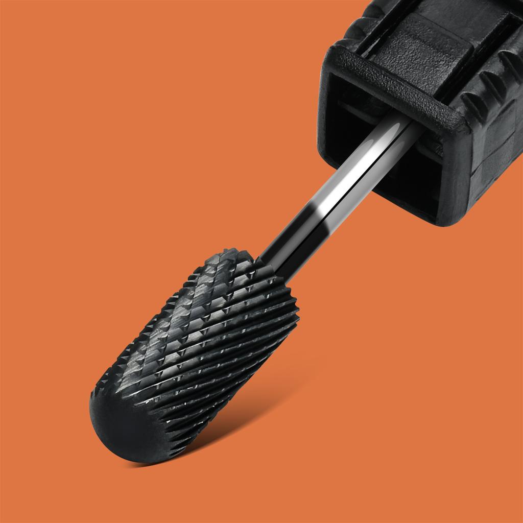 Твердосплавные вольфрамовые насадки для ногтей, фрезы, электрические сверла для ногтей, инструменты для очистки кутикулы для педикюра, маникюрные буферы, дрель