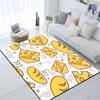 Cute Cartoon Print Carpet Yoga Living Room Doormat  Living Room Area Rug Games Area Washroom Floor Mat Children's Crawling Mat