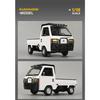 1/18 Honda ACTY 4WD Attack Пикап Металлический Литой Модель Автомобиля Звук и Свет Инерционный Коллекционный Орнамент Подарок на День Рождения