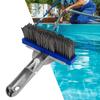 Heavy-Duty Pool Cleaning Brush with Hard Bristle Easy To Install Stain Remover Floor Swim Tile Scrubber Brush