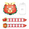 DIY Card Packing Chinese Folding Red Envelope Spring Festival Supplies  Celebration Party