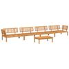VidaXL Salon palette de jardin 5 pcs bois d'acacia massif, ensemble de canapés de jardin, canapé de jardin, canapé 3209437