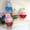 1 Set Outfit Accessories For Labubu Idol Dolls Sweater Pants Clothing Diy Kid Gift 17Cm Cute Mini Plush Doll'S Clothes