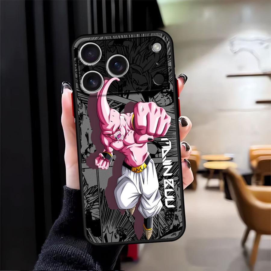 Чехол для iPhone 17 Pro Max 14 15 13 Mini Air 7 8 SE X XS XR 12 16 Plus 11 17P 16P Funda Задняя крышка телефона Дракон Bll Маджин Бу