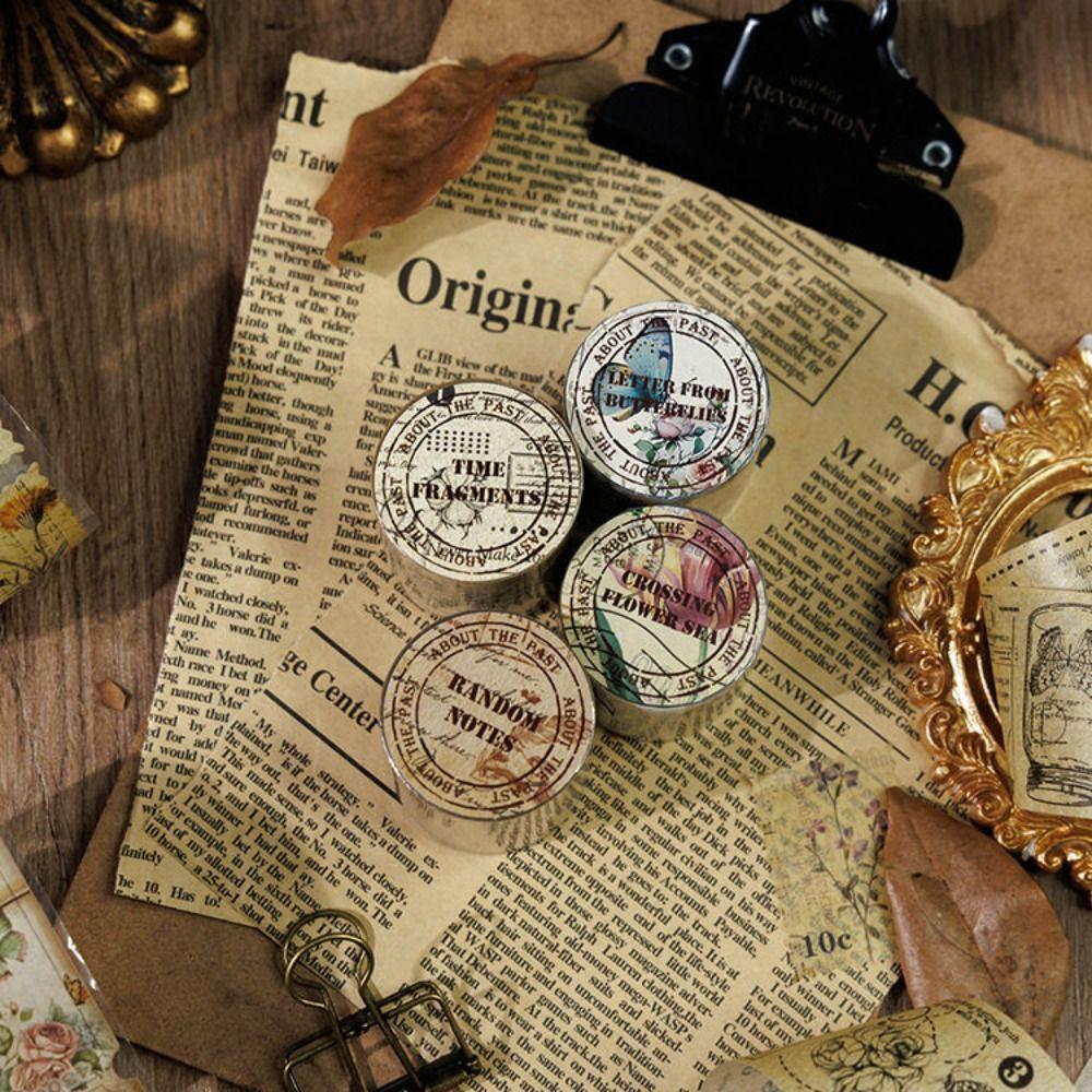About the Past Series Washi Tape 35cm Cycle Length Decorative Paper Tape  Journal Decor