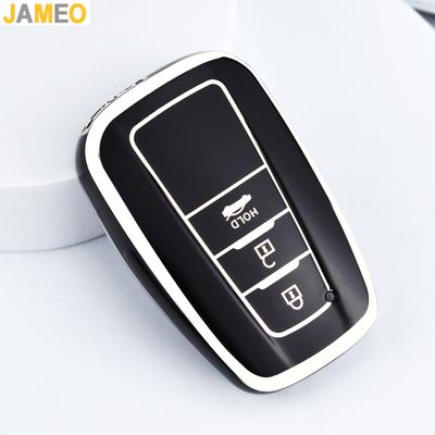 Чехол-держатель для ключей из ТПУ Автомобильный чехол для ключей для Toyota Corolla Prius Yaris Cross Rav 4 Chr Camry Prado 150 Мебель Highlander