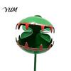 Unique Lawn Decor for Landscaping Venus Flytrap Garden Stake, Metal Carnivorous Plant Yard Art Ornament, Funny Rustproof Outdoor Stake Patio