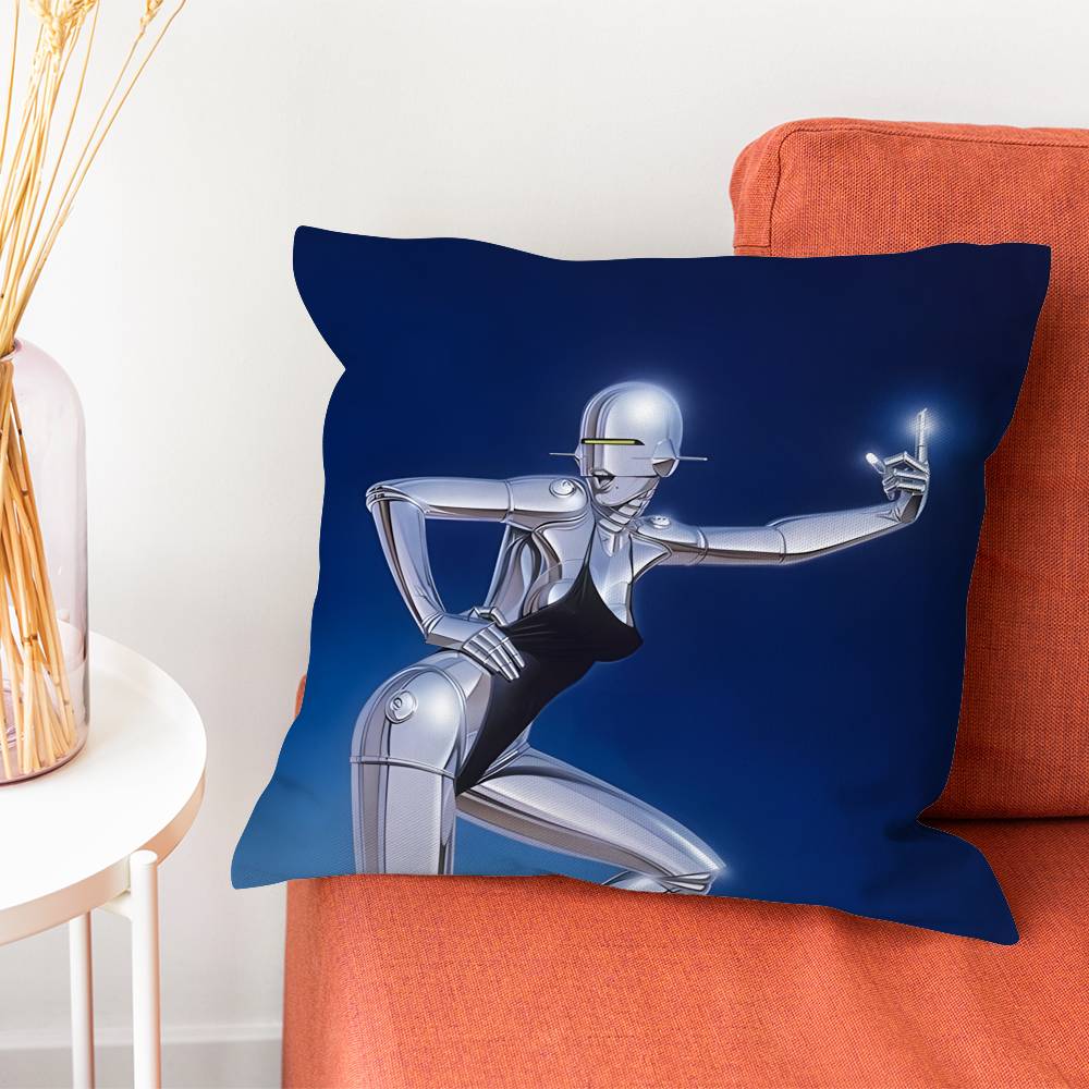 SSorayamas Art HHajime Pillow Case Plush Fabric Soft Pillowcase Double Sided Print Cushion Cover Household Gifts