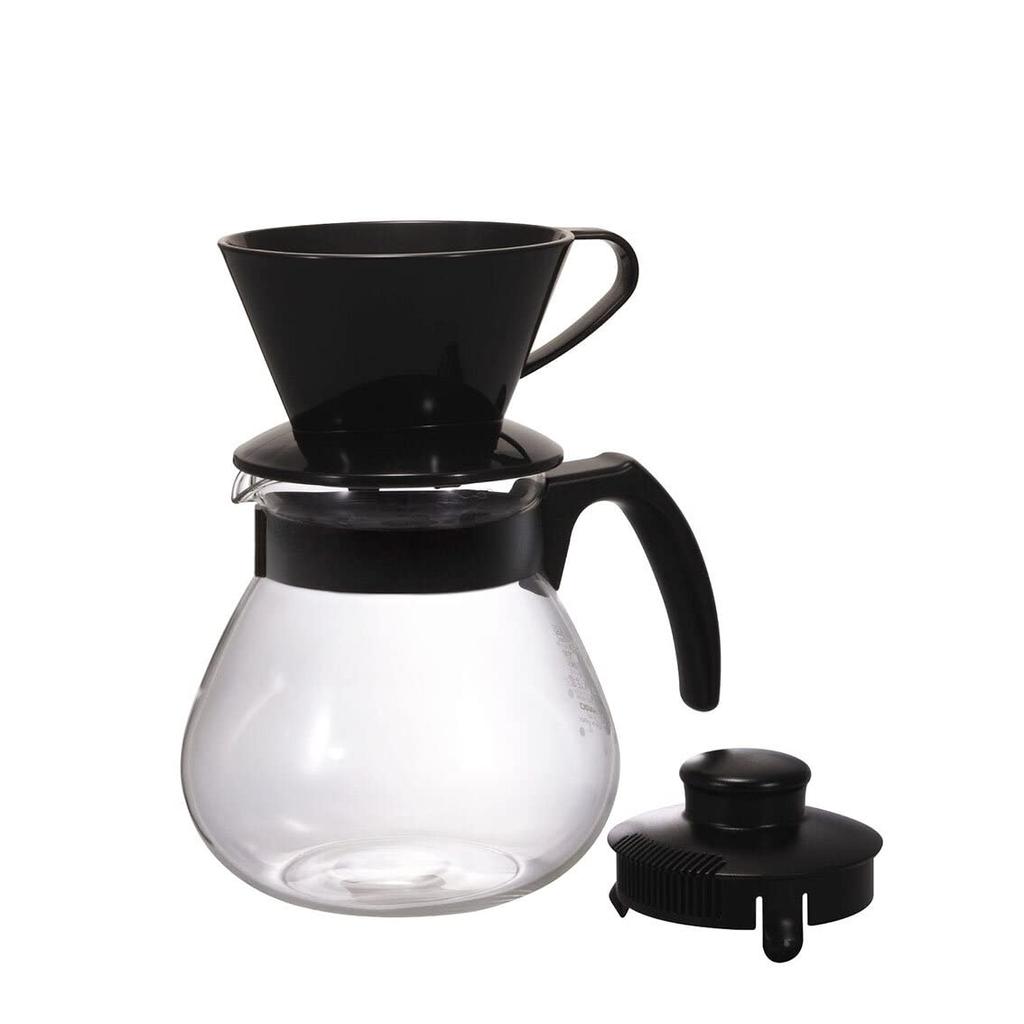 HARIO Teco Coffee Dripper Set Coffee Server 1,000ml TCDN-100-B