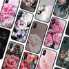 Чехол для телефона с красивыми цветами пионов для Redmi 9A 8A 7A 7A 7 6A 5A 5 Plus 4X S2 GO K20 K30 6 Note 8 9 Pro