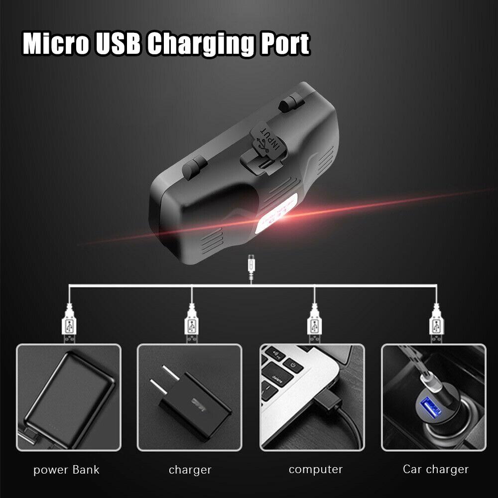 Зеленый/красный налобный фонарь с возможностью масштабирования, 4 режима, налобный фонарь с зарядкой от USB, охотничий фонарь, питание от аккумулятора 18650